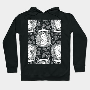 Kitty Final Boss Pattern Hoodie